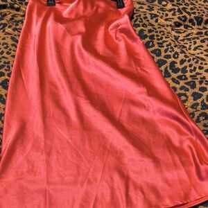 Guess Vibrant Pink A-Line Skirt